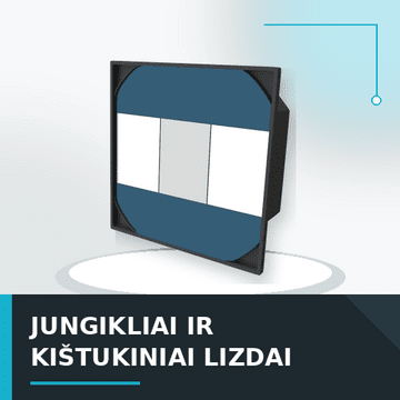 Jungikliai ir kištukiniai lizdai