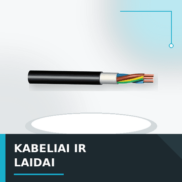Kabeliai ir laidai