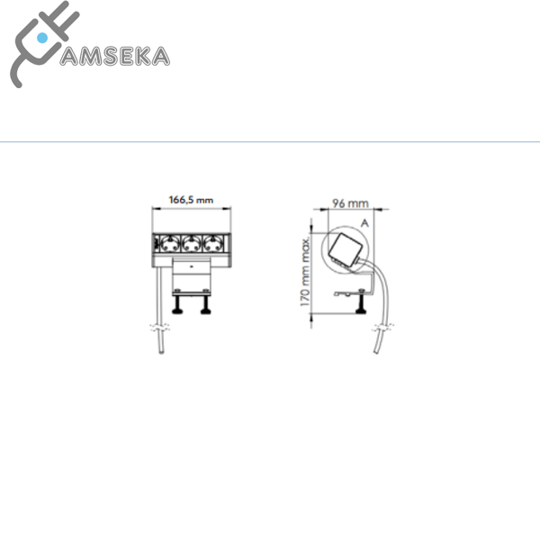 Stalinis lizdų ir pakrovimo blokas GTV 7