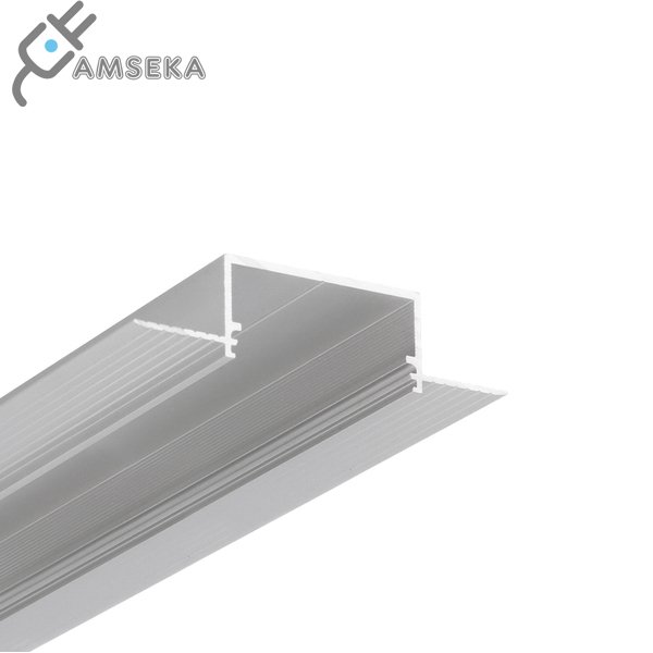 2m LED juostos profilis VARIO30-04 ACDE-9, neanoduotas aliuminis