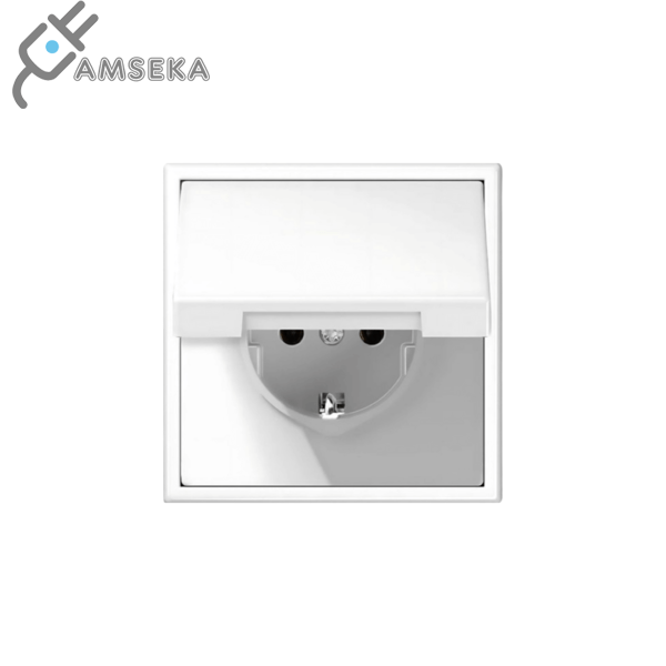 Kižtukinis lizdas IP44 su įžem., Liregus Modern 