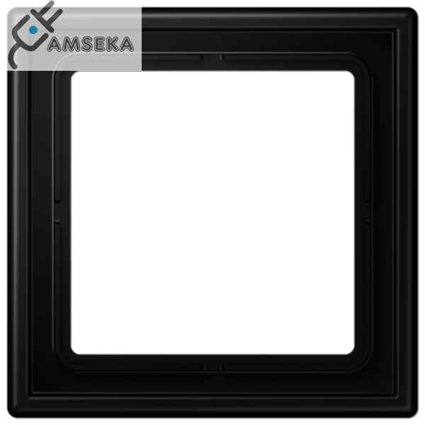 Vienos vietos rėmelis, juodas matinis JUNG LS990