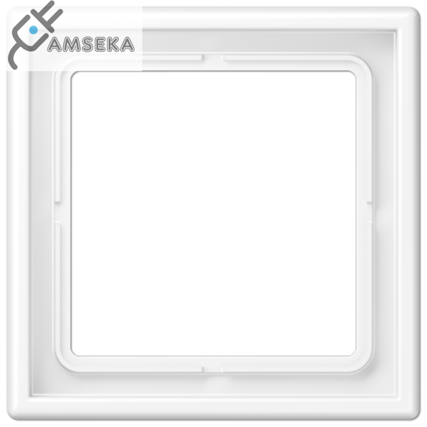 Vienos vietos rėmelis, baltas matinis JUNG LS990