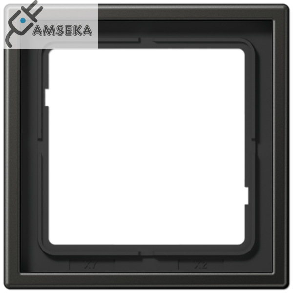 Vienos vietos rėmelis, aliuminis antracitas JUNG LS990