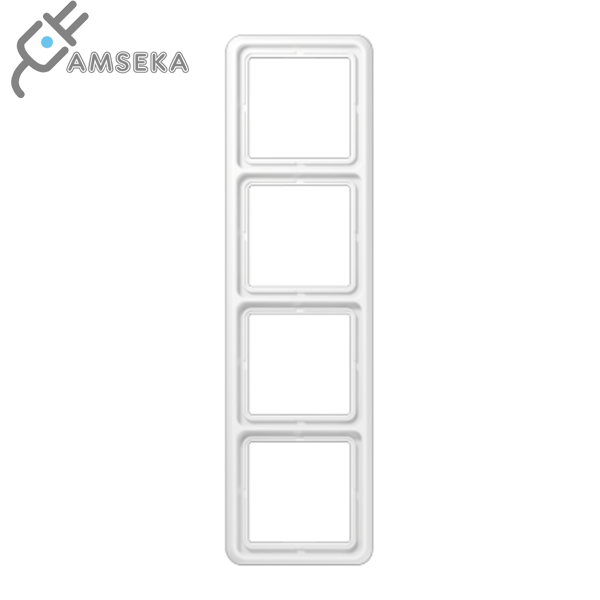 Keturių vietų rėmelis, baltas JUNG CD500