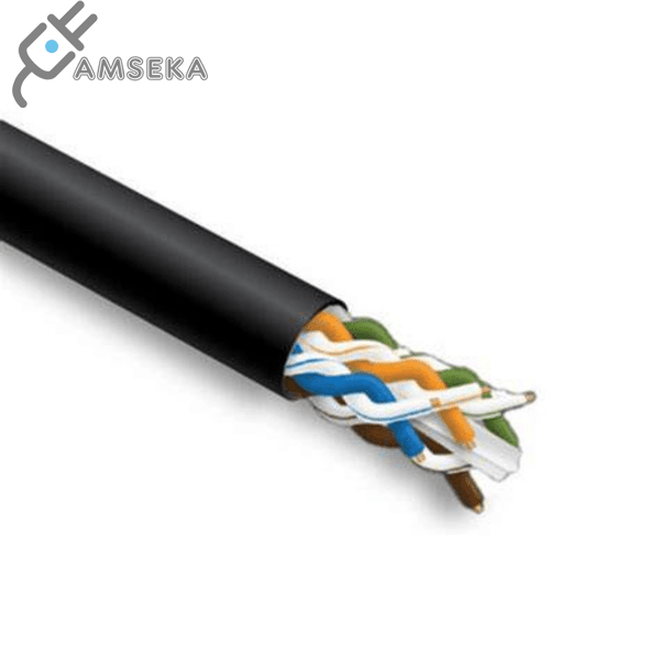 LAN kabelis STEINMARK CAT5e UTP, lauko, juodas