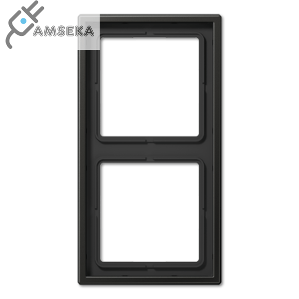 Dviejų vietų rėmelis, aliuminis antracitas JUNG LS990