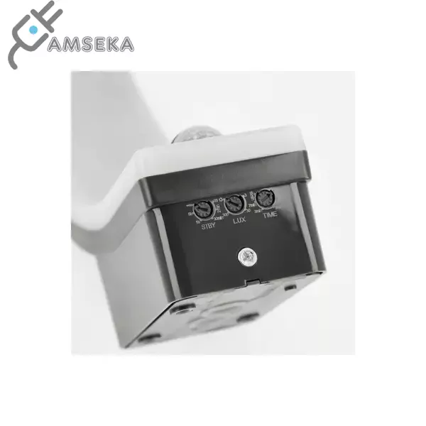 20W LED Sieninis šviestuvas GTV NICEA, su judesio davikliu, juodas. IP65 2