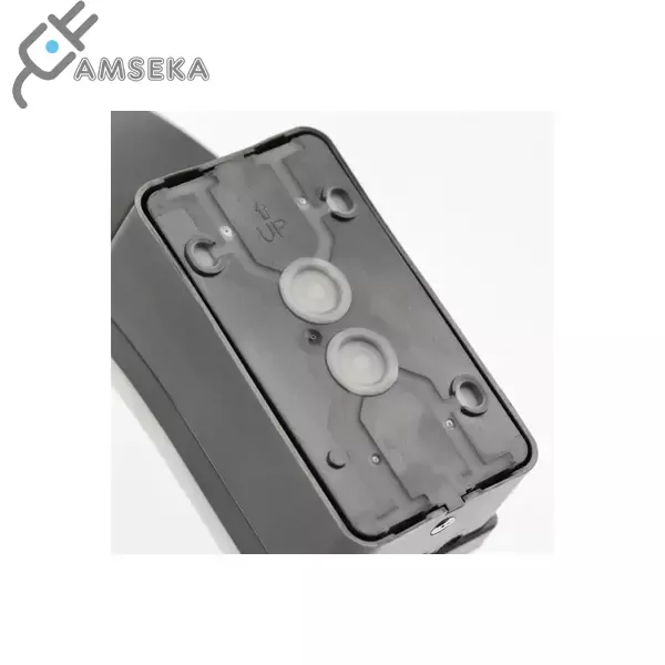 20W LED Sieninis šviestuvas GTV NICEA, su judesio davikliu, juodas. IP65 4