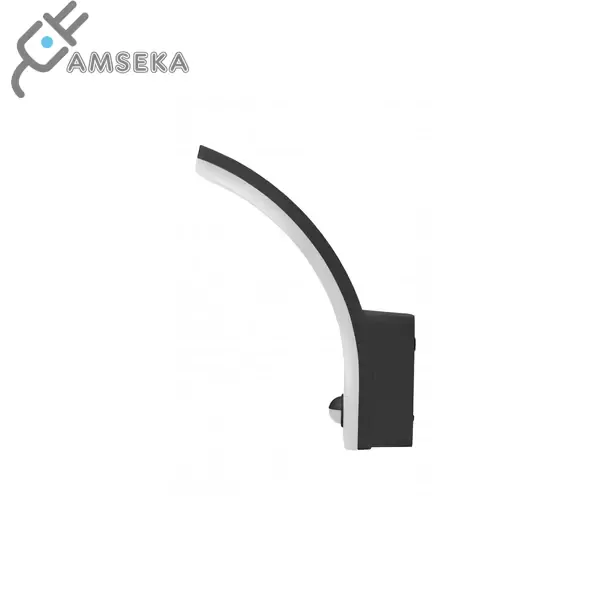 20W LED Sieninis šviestuvas GTV NICEA, su judesio davikliu, juodas. IP65 3