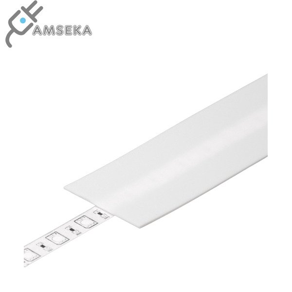 2m LED juostos profilio dangtelis A9, baltas