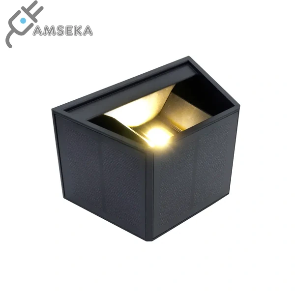 VULOS saulės energijos Fasado šviestuvas, LED, 36 lm, 4000 K, 1800 mAh, IP54