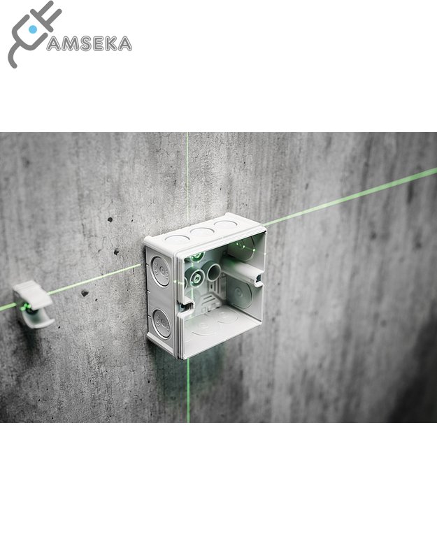Dėžutė Abox 025-L 87x87x52 IP66 pilka  2