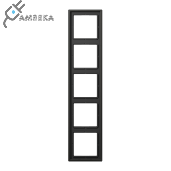 Penkių vietų rėmelis, aliuminis antracitas JUNG LS990