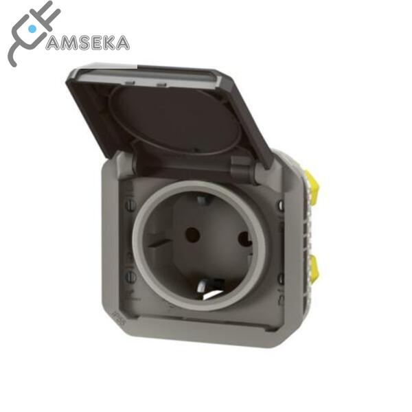 Hermetinis kištukinis lizdas p/t Plexo, antracitas Legrand 1