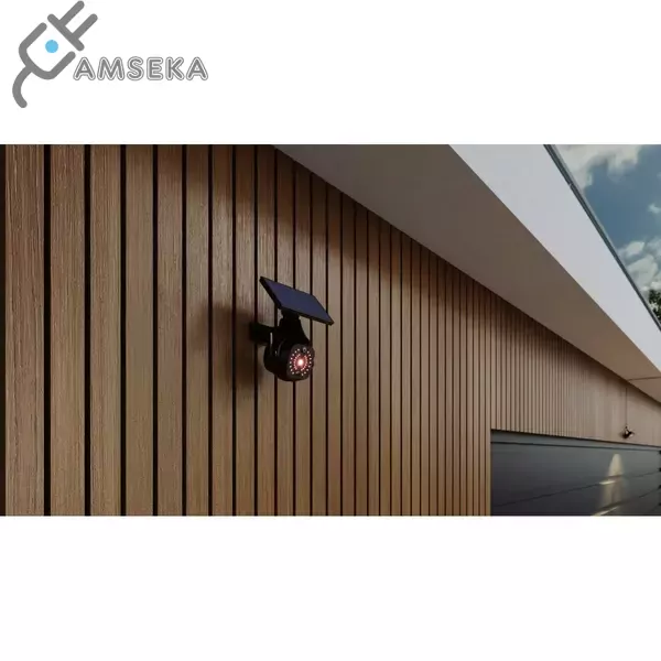 LED šviestuvas su saulės baterija ir judesio davikliu, GTV GUARDOS 4