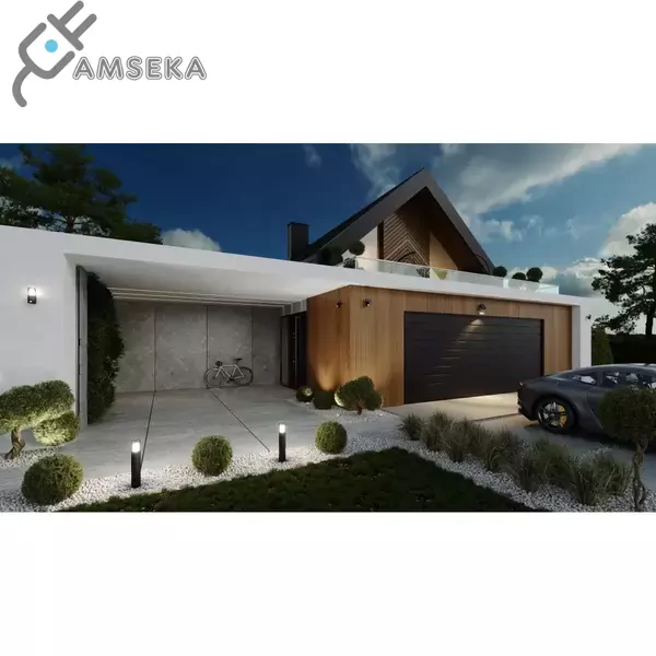 LED šviestuvas su saulės baterija ir judesio davikliu, GTV GUARDOS 5