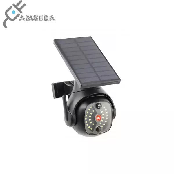 LED šviestuvas su saulės baterija ir judesio davikliu, GTV GUARDOS