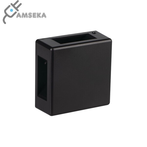 6W sieninis šviestuvas Kanlux REFAZI LED, juodos spalvos, IP54, 4000K 1