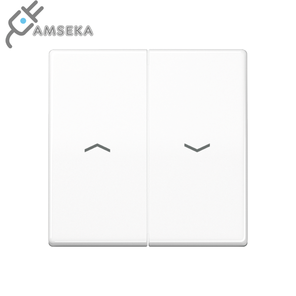 Klavišas jungikliui žaliuzių, baltas JUNG AS500