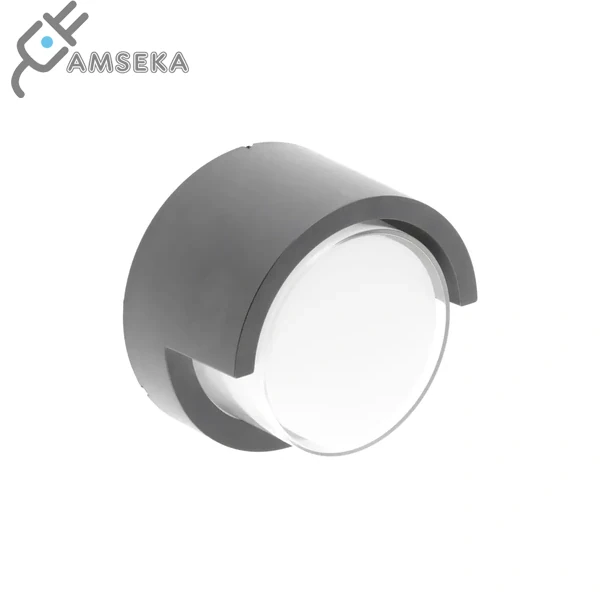 LED Fasado šviestuvas CANTI II, 12 W, 1000 lm, IP65, 4000 K, pilkas