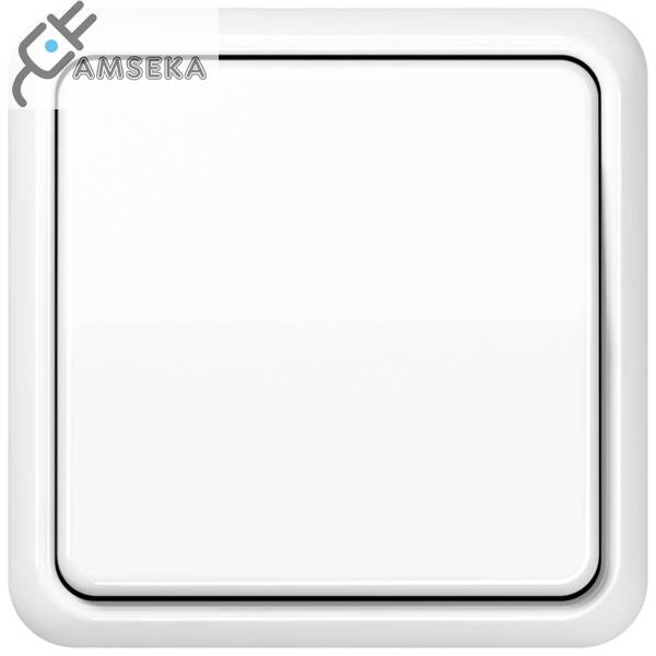 Klavišas viengubo jungiklio, baltas JUNG CD500 1