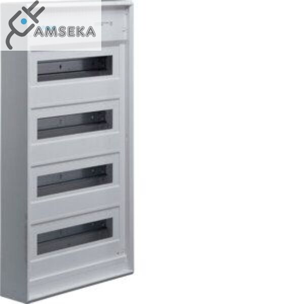 Virštinkinis Skydelis HAGER, IP30, 48 Mod. su metalinėmis durelėmis