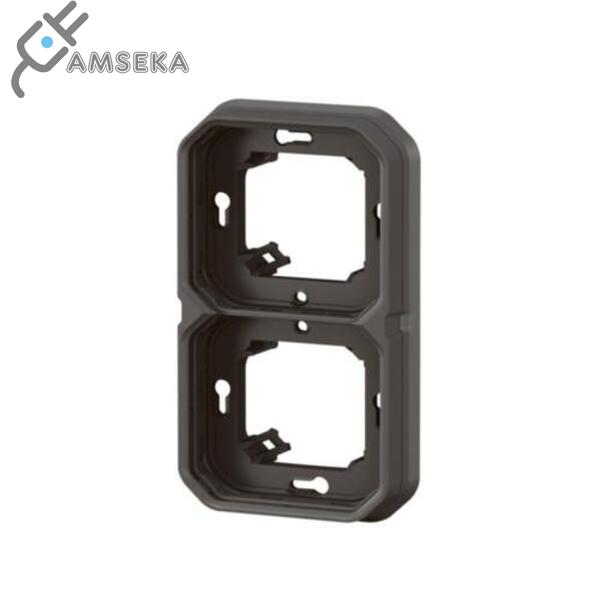 Rėmelis 2 vietų p/t Plexo IP55, antracitas Legrand  1