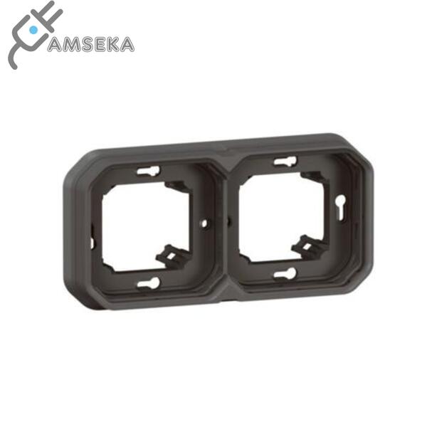 Rėmelis 2 vietų p/t Plexo IP55, antracitas Legrand  2