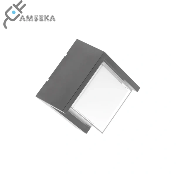 LED Fasado šviestuvas CANTI II, 12 W, 1000 lm, IP65, 4000 K, pilkas