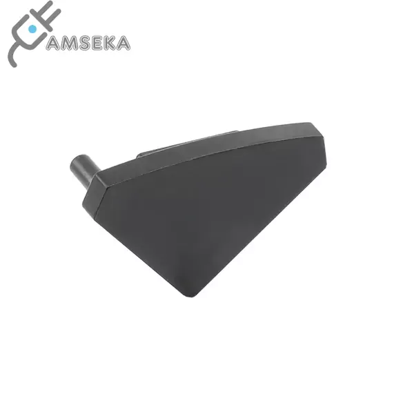 Kampinio LED profilio GLAX galinis dangtelis, juodas