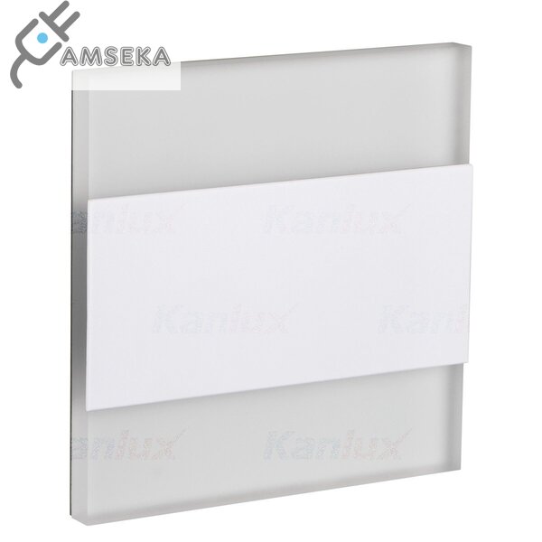 Įmontuojamas šviestuvas Kanlux Terra W-WW, 0.8W, LED, 3000K