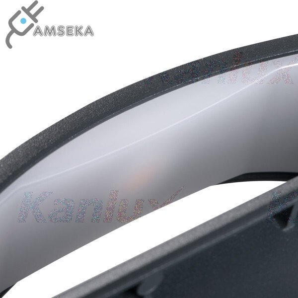 Fasadinis šviestuvas Kanlux BISO LED 8W, grafito spalvos, IP54, 4000K 2