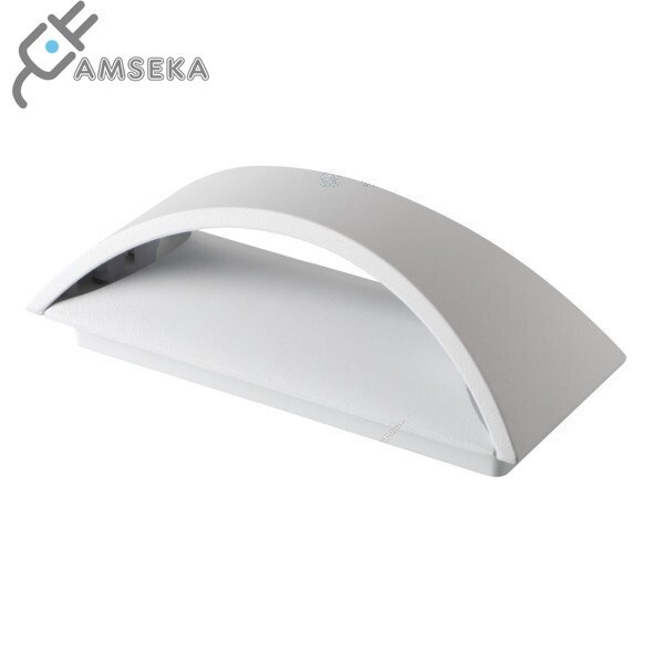 Fasadinis šviestuvas Kanlux BISO LED 8W, baltos spalvos, IP54, 4000K 5