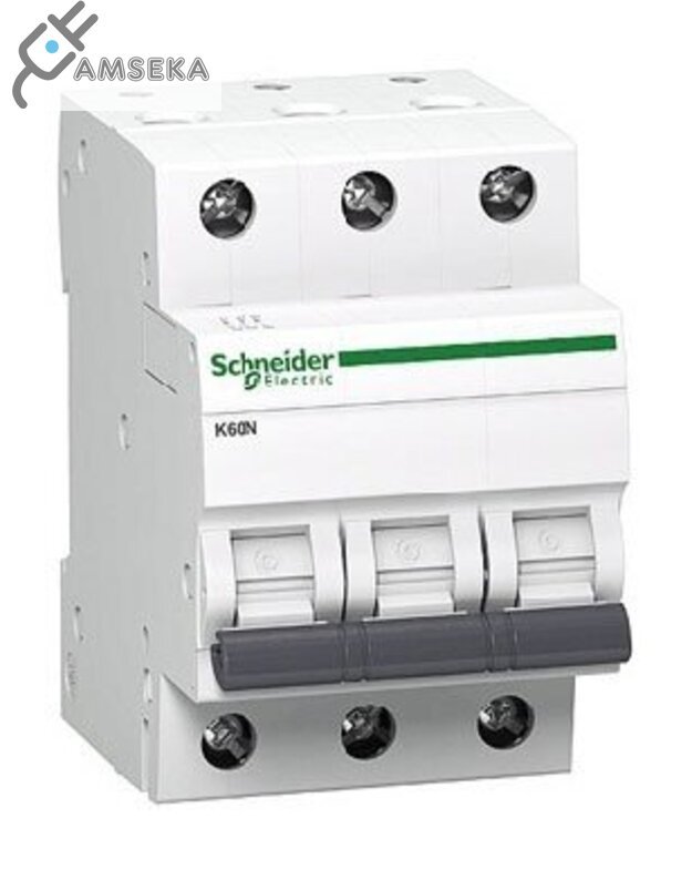 Automatinis jungiklis Schneider K60N, 3P, C, 10A, 6kA