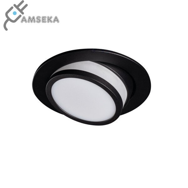 Šviestuvas įleidžiamas Kanlux AGEO, juodas