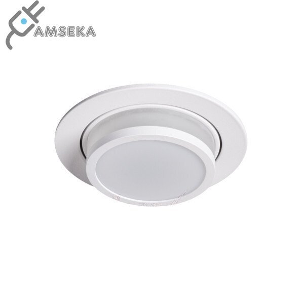 Šviestuvas įleidžiamas Kanlux AGEO, baltas