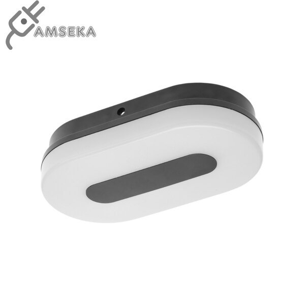 10W LED SIENINIS ŠVIESTUVAS GTV TWIST, IP65, 4000K