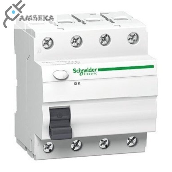 Nuotėkio relė Schneider IIDK, 4 P, 25 A, 30 mA