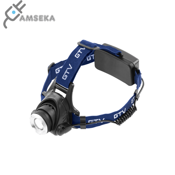Prožektorius GTV ant galvos 6W, aliuminis