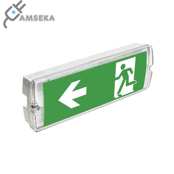 Avarinio išėjimo šviestuvas SAHER-1H 