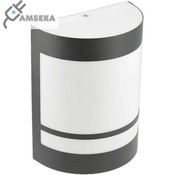 Sieninis lauko šviestuvas GTV ESO, juodos spalvos