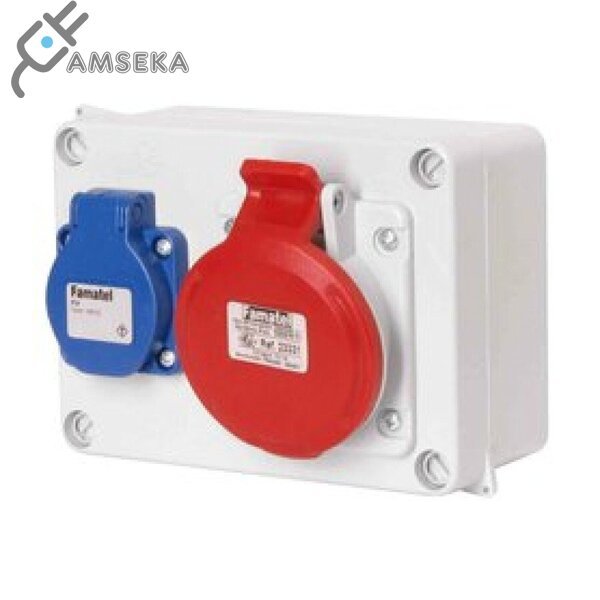 El. skydelis 1x230V, 1x400V/32A 3068 Famatel