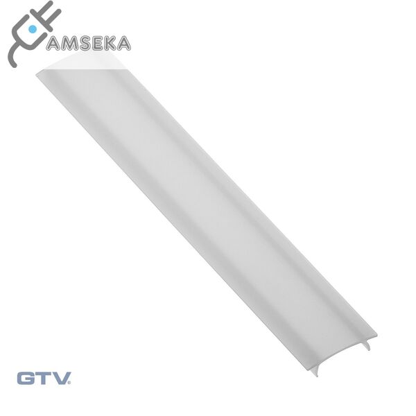 2M LED GLAX profilio matinis dangtelis