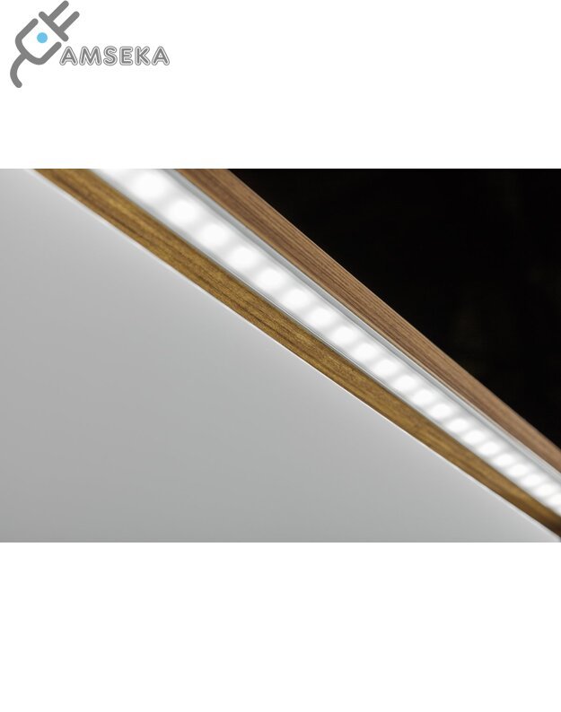 2M įleidžiamas LED profilis GLAX, sidabrinės spalvos