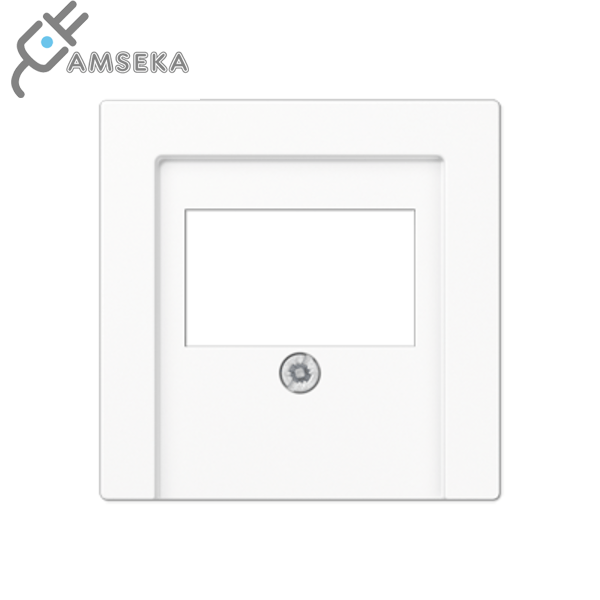 Dangtelis (garsiakalbio, tinklo, usb) lizdo, baltas JUNG A/AS500