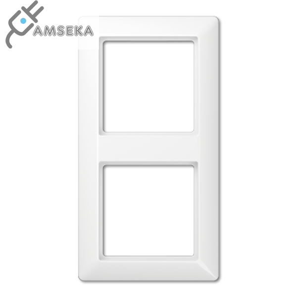 Dvivietis rėmelis, baltas JUNG AS500