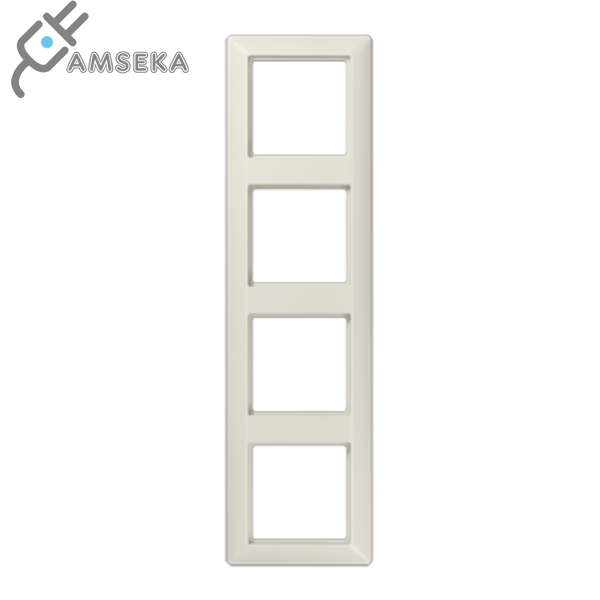 Keturvietis rėmelis, dramblio kaulas JUNG AS500