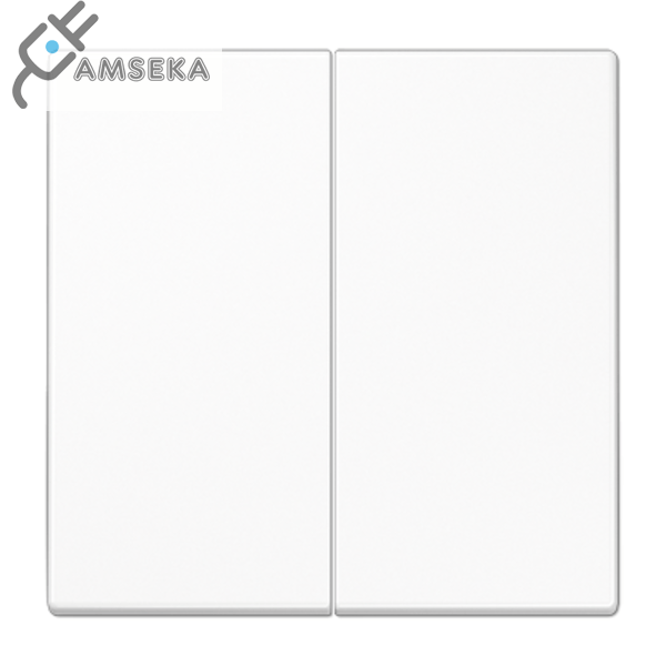 Klavišas dvigubo jungiklio, baltas JUNG LS990