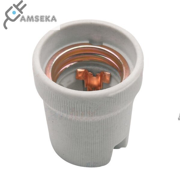 Lemputės lizdas E27 keramikinis